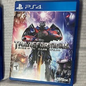 Transformers: Rise of the Dark Spark PS4 Game - Blue